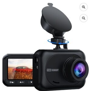 Dash Cam for Cars, 2.45-inch Full HD 1080P Front Dash Cam Wide Angle
